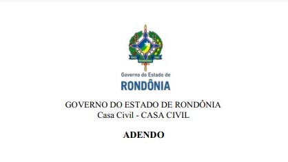 ATENÇÃO! ESTADO DE RONDÔNIA PUBLICA DECRETO QUE ACRESCENTA ADENDO AO REGULAMENTO DE UNIFORMES E INSÍGNEAS – RUI