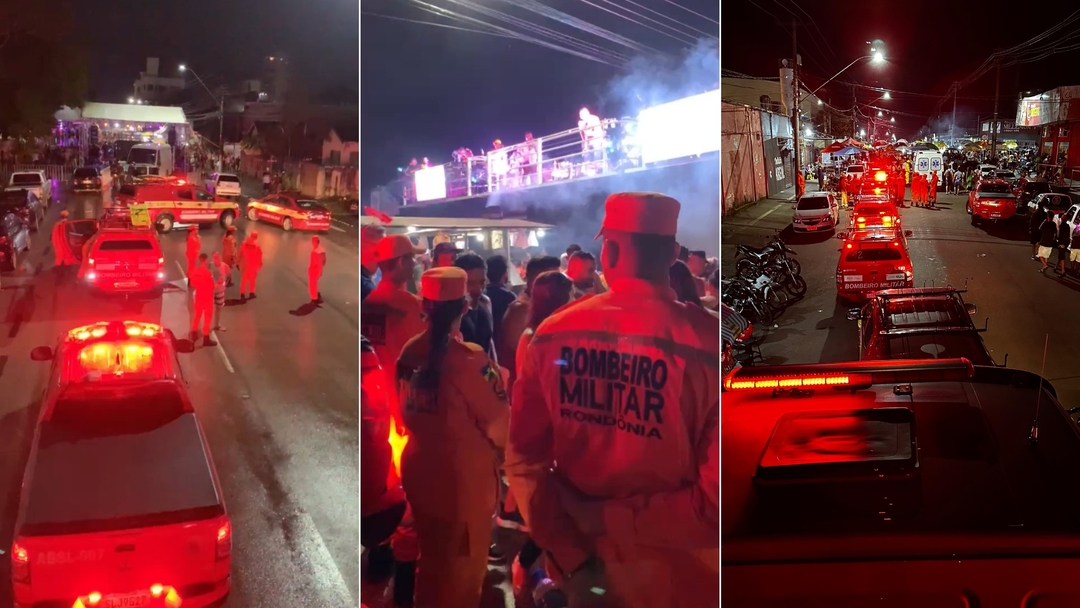 FOLIA COM SEGURANÇA: CORPO DE BOMBEIROS MILITAR EM AÇÃO DURANTE O CARNAVAL EM RONDÔNIA