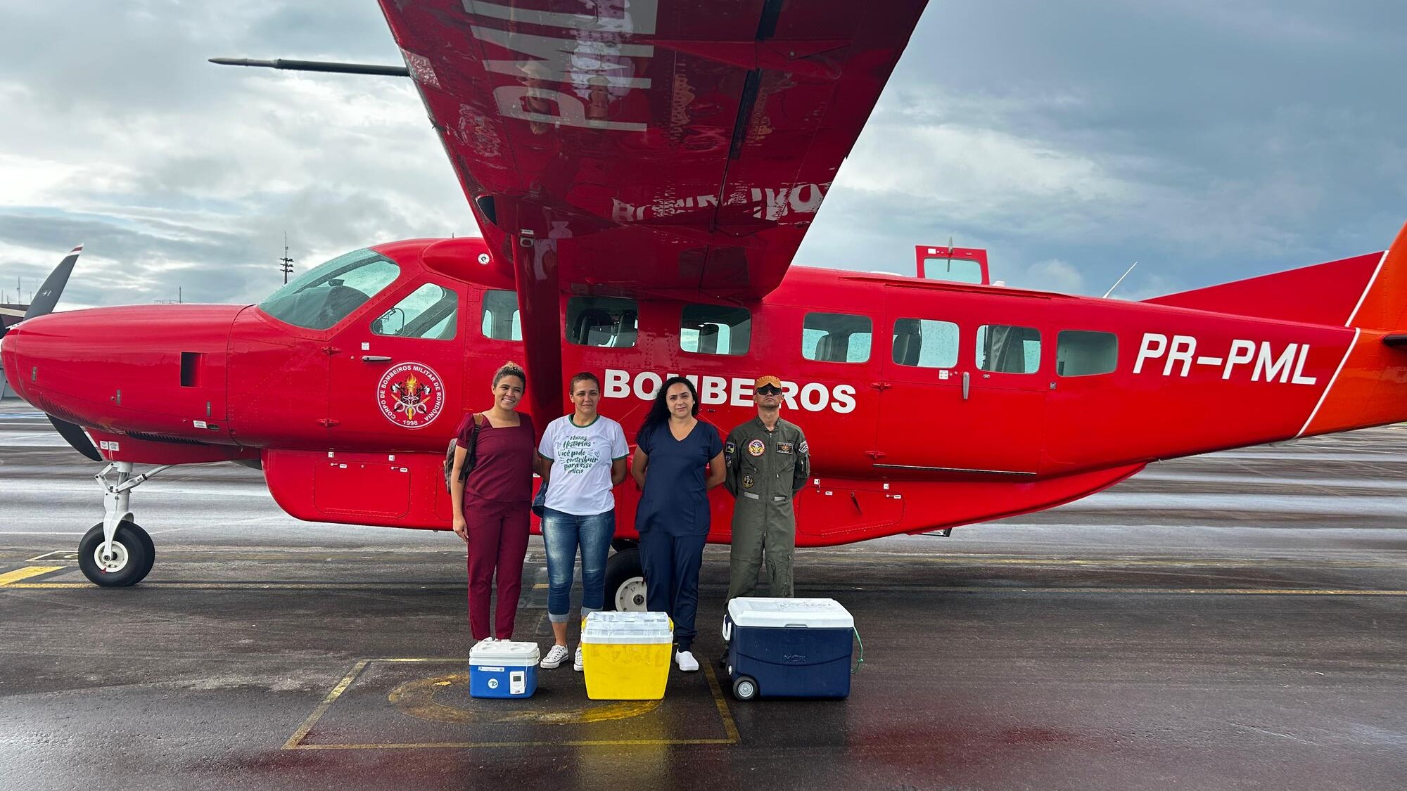 “VOO DA VIDA” LEVA ESPERANÇA A PACIENTES EM LISTA DE TRANSPLANTE EM RONDÔNIA