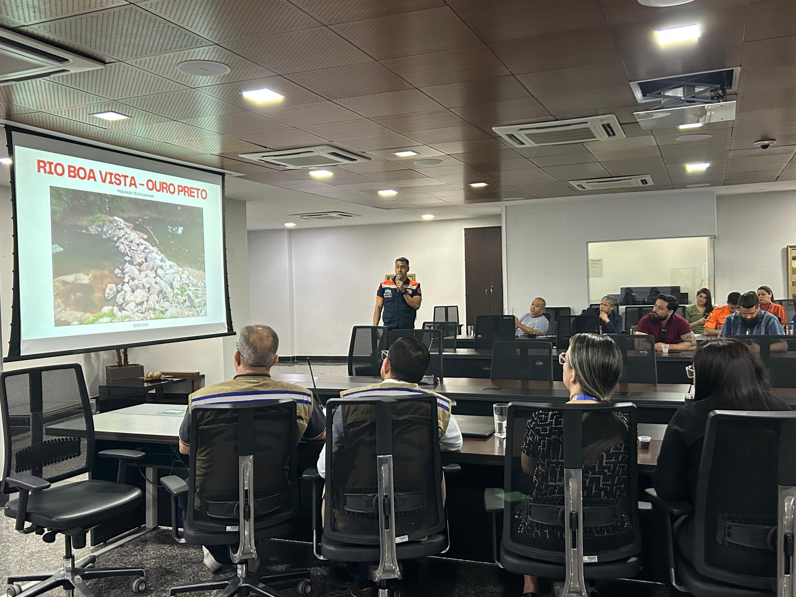 VISITA TÉCNICA DA SALA DE SITUAÇÃO NACIONAL DE EMERGÊNCIAS CLIMÁTICAS EM SAÚDE CHEGA A RONDÔNIA