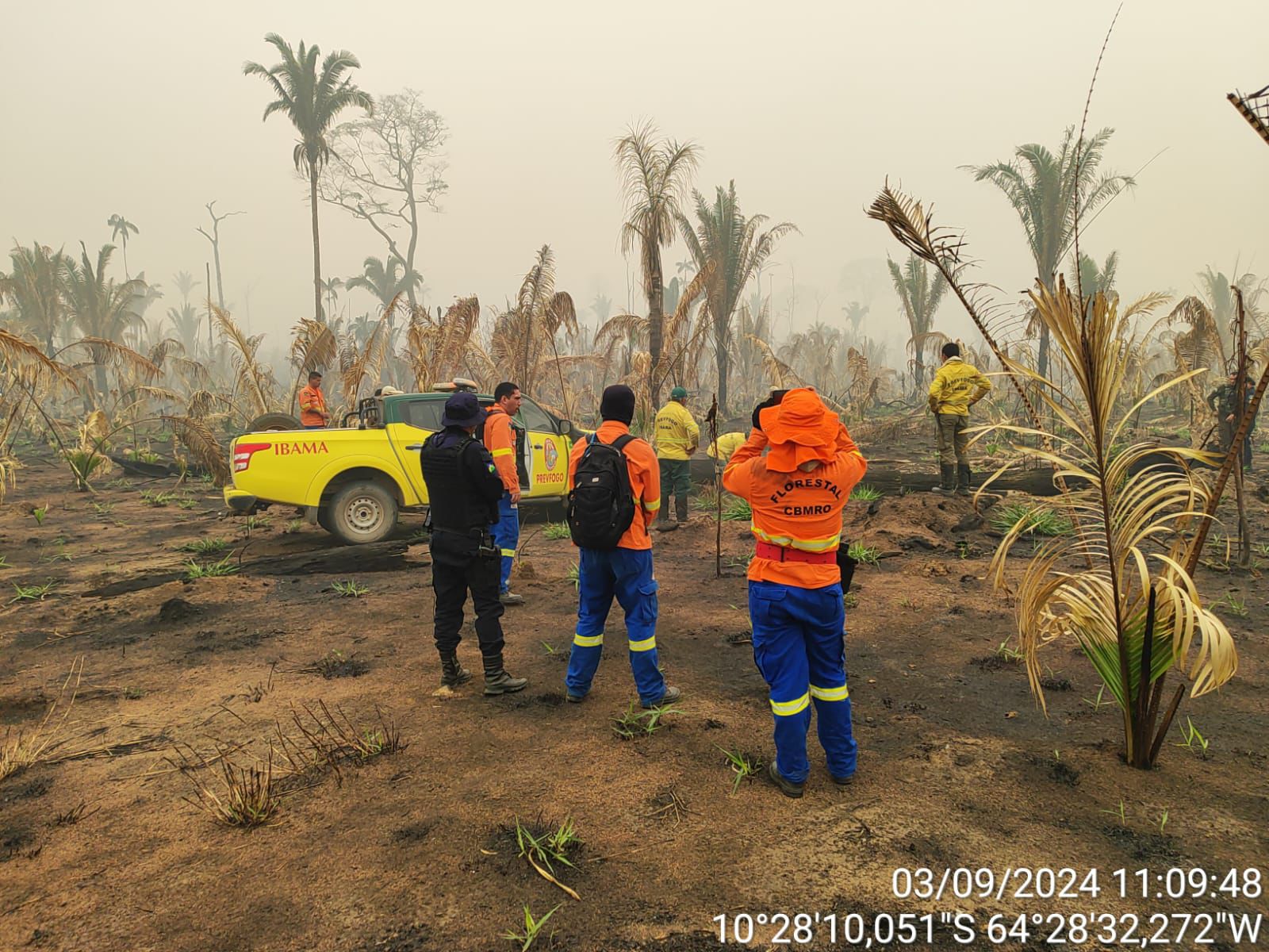 Operação Temporã: ação conjunta reduz em mais de 70% áreas atingidas por incêndios no Parque Estadual Guajará-Mirim