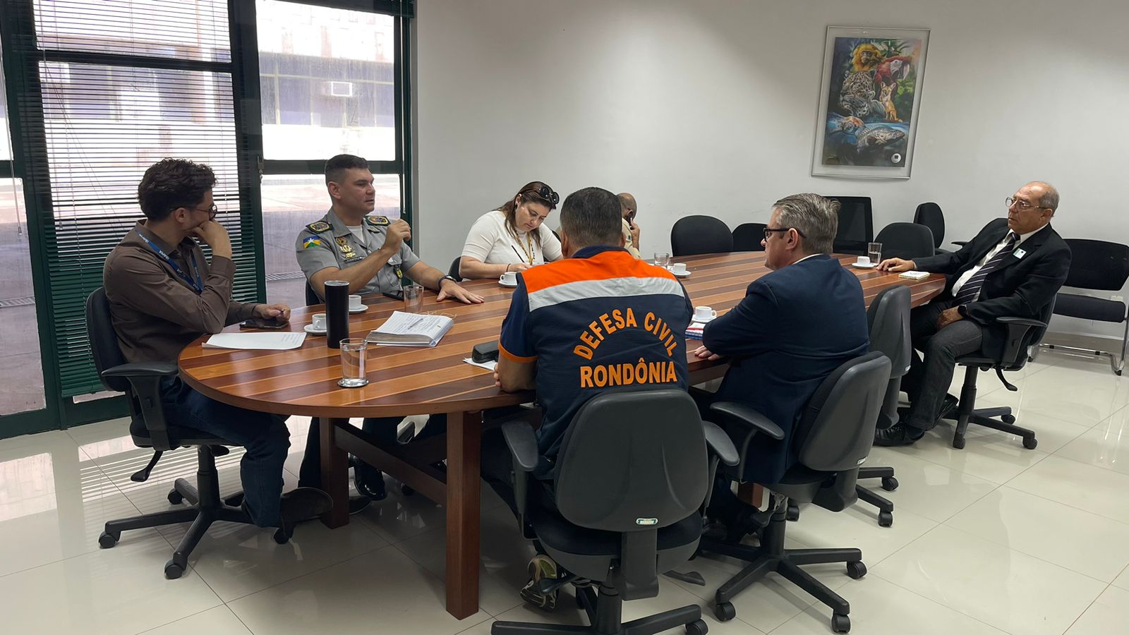 CORPO DE BOMBEIROS MILITAR DE RONDÔNIA PARTICIPA DE REUNIÃO NA SEDE DO IBAMA EM BRASÍLIA PARA FORTALECER COMBATE A INCÊNDIOS FLORESTAIS 