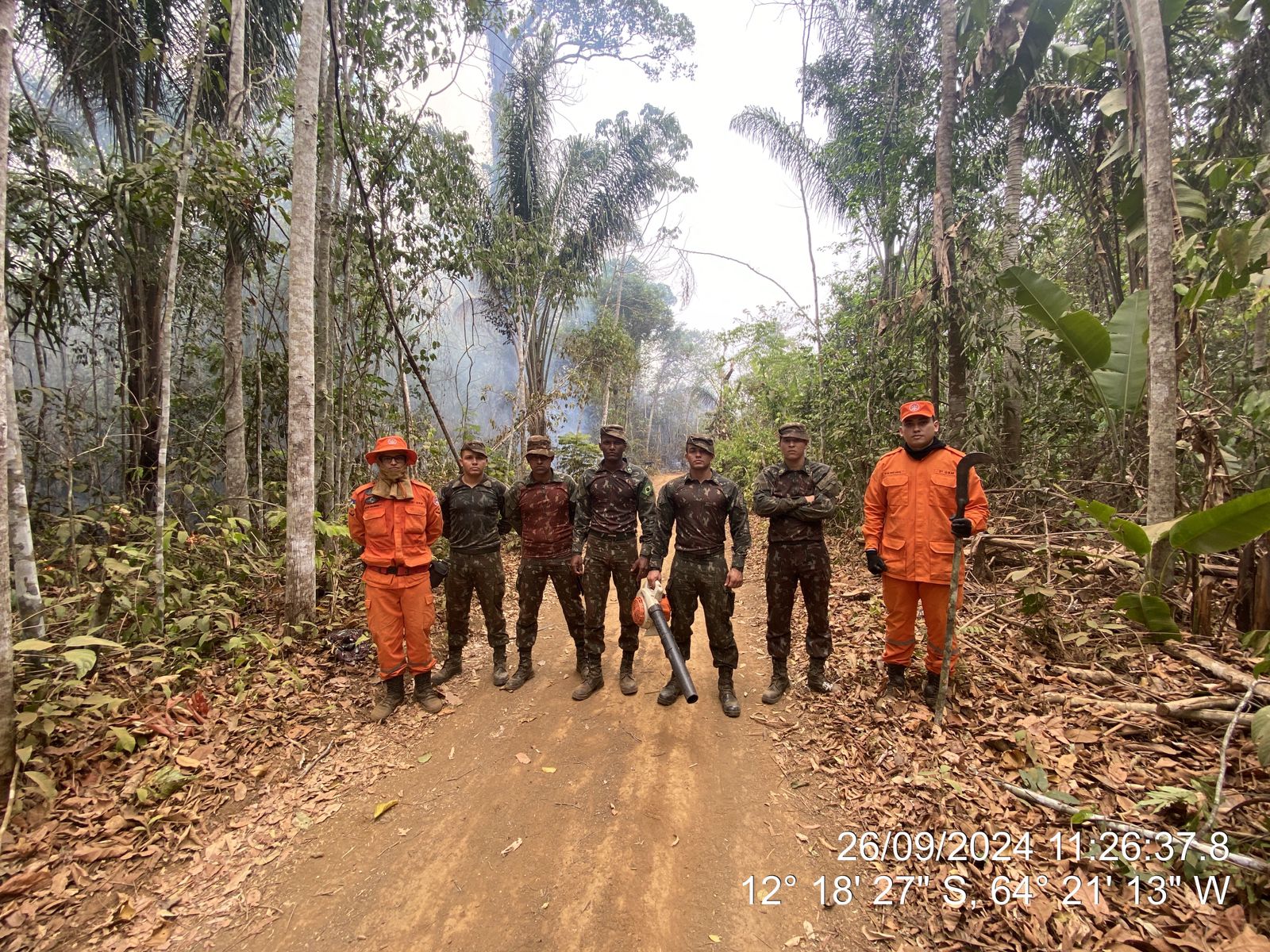 FORÇA-TAREFA COSTA MARQUES COMBATE FOCOS DE INCÊNDIO NA REGIÃO