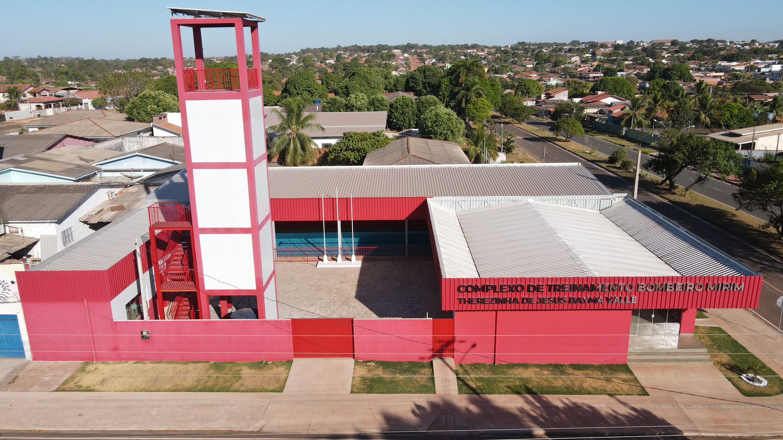 Inauguração do Complexo de Treinamento Bombeiro Mirim em Rolim de Moura e Passagem de Comando do 6º Grupamento de Bombeiros Militar