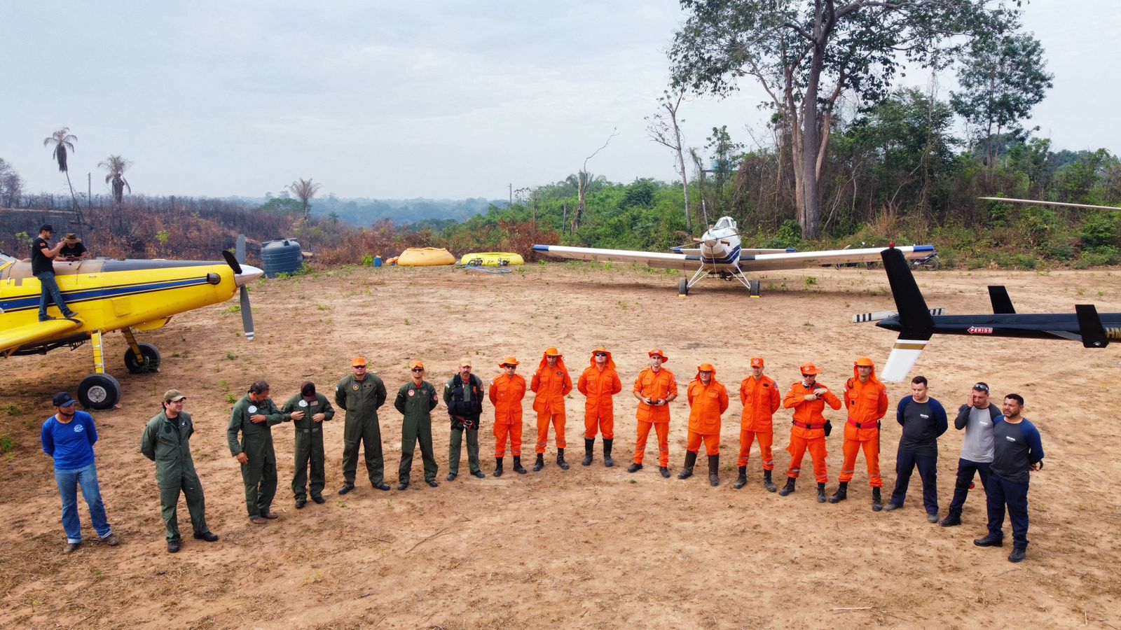 CORPO DE BOMBEIROS MILITAR DE RONDÔNIA INTENSIFICA COMBATE A INCÊNDIOS FLORESTAIS NA RESEX PEDRAS NEGRAS