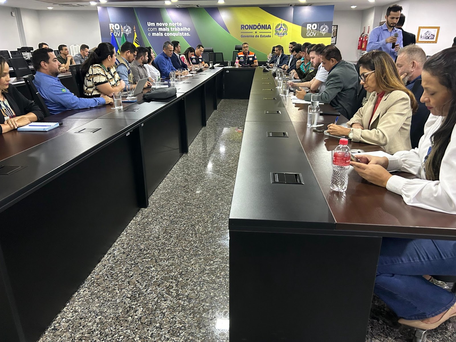 COMITÊ GESTOR PARA ADAPTAÇÃO E ENFRENTAMENTO ÀS MUDANÇAS CLIMÁTICAS REALIZA A PRIMEIRA REUNIÃO DE MEMBROS DE 2025 