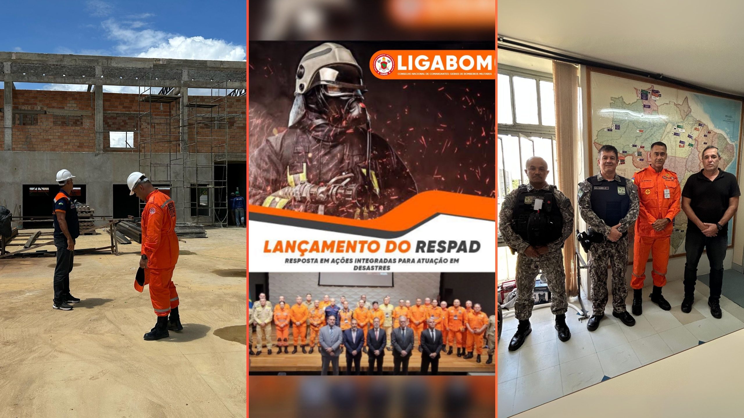 CBMRO fortalece estrutura e cooperação nacional para resposta a emergências e combate a incêndios florestais