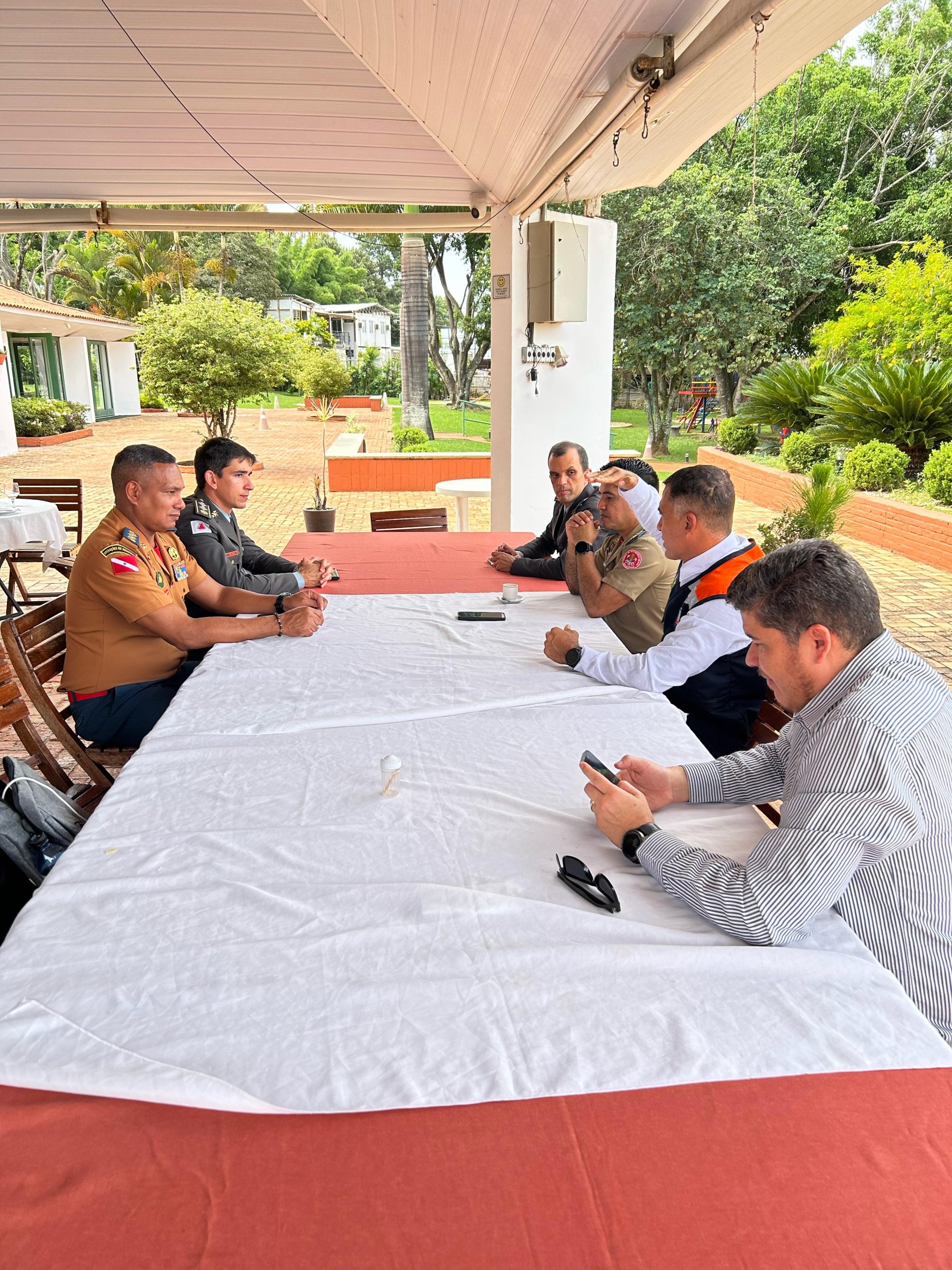 BRASÍLIA: CBMRO PARTICIPA DE REUNIÃO INTERINSTITUCIONAL PARA FORTALECIMENTO DE LAÇOS