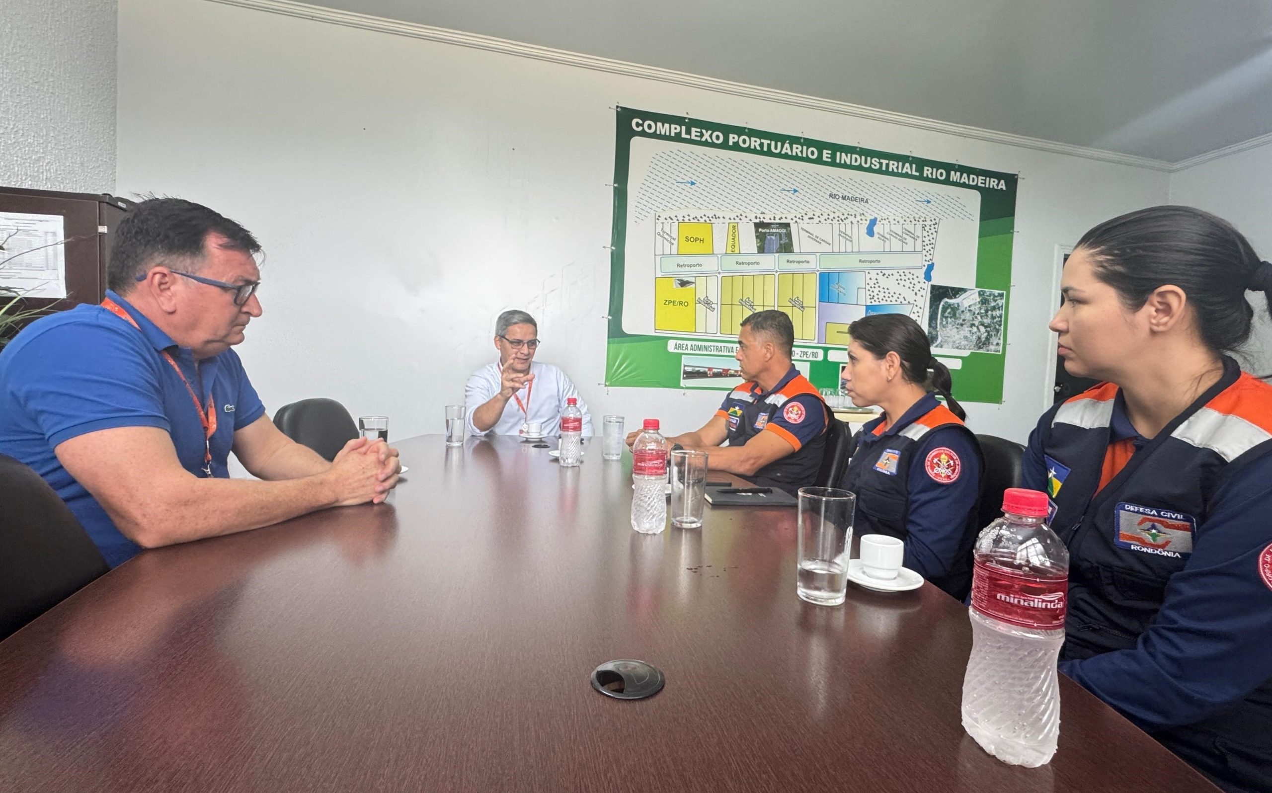 CBMRO PARTICIPA DE REUNIÃO PARA ENFRENTAMENTO DAS MUDANÇAS CLIMÁTICAS E SEGURANÇA HÍDRICA