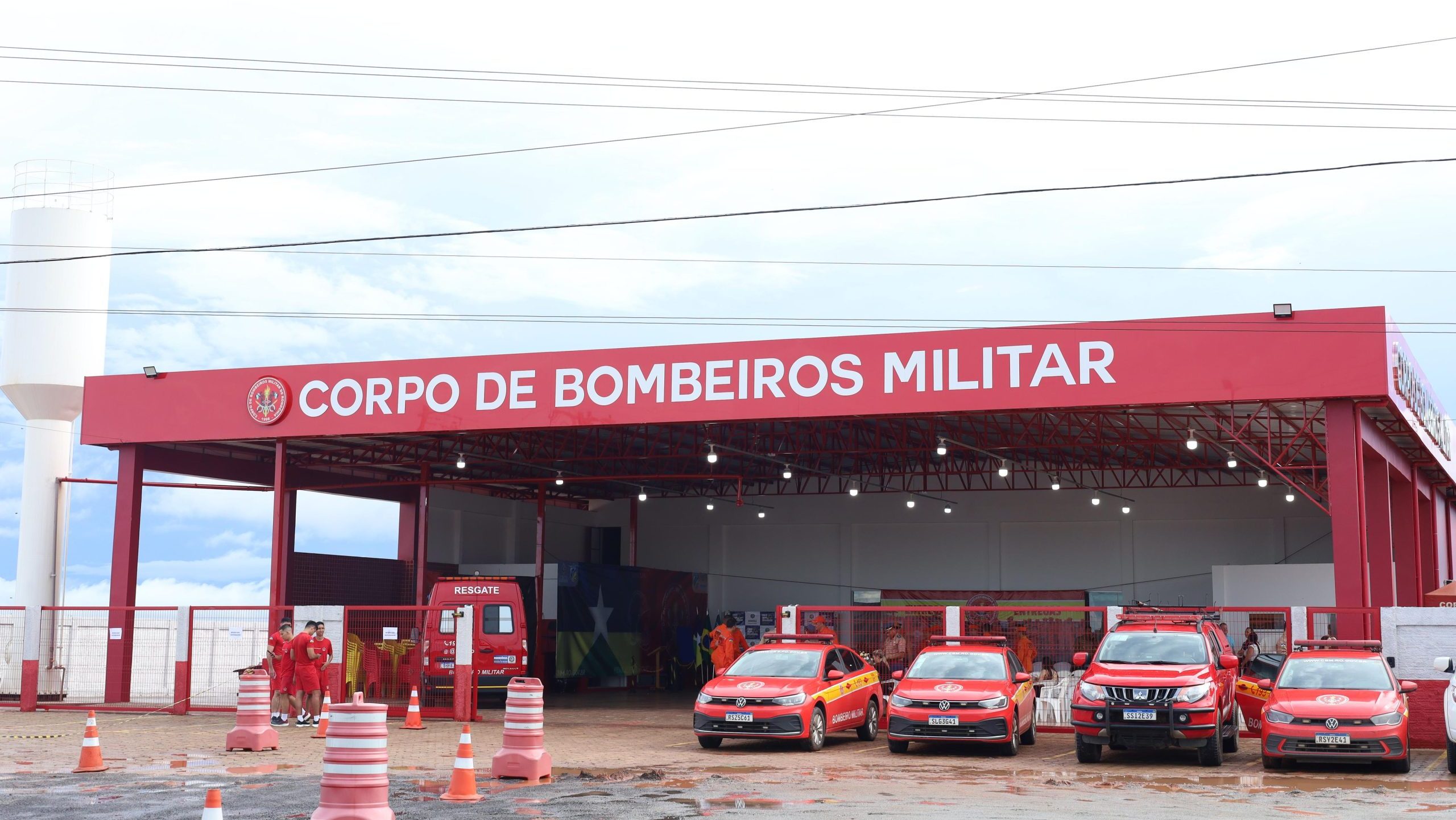 GOVERNO DE RONDÔNIA INAUGURA NOVO QUARTEL DO CORPO DE BOMBEIROS EM PIMENTA BUENO