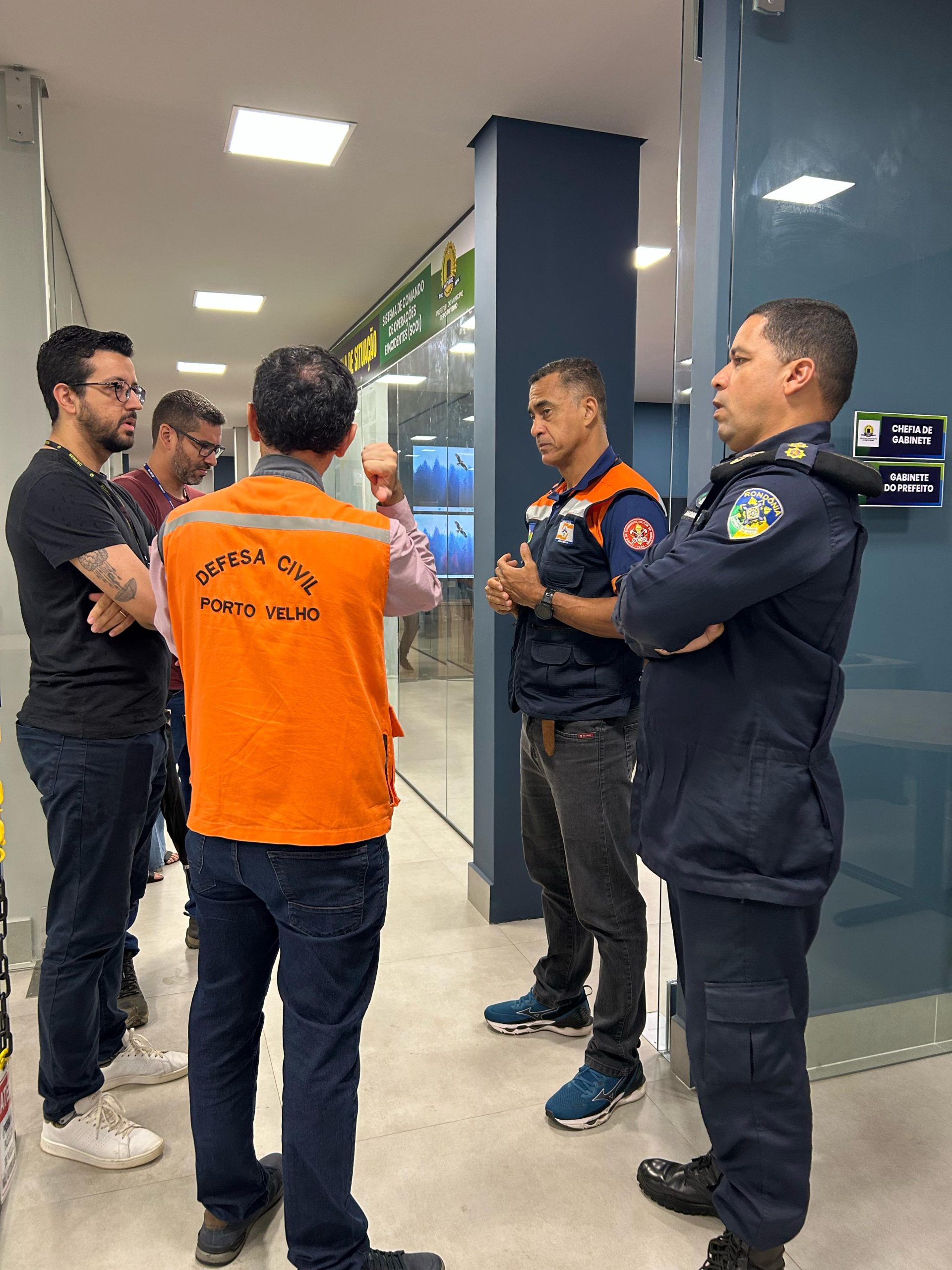 CEPDEC-RO : VISITA INSTITUCIONAL REFORÇA PARCERIA ENTRE ESTADO E MUNICÍPIO NA GESTÃO DE DESASTRES EM PORTO VELHO