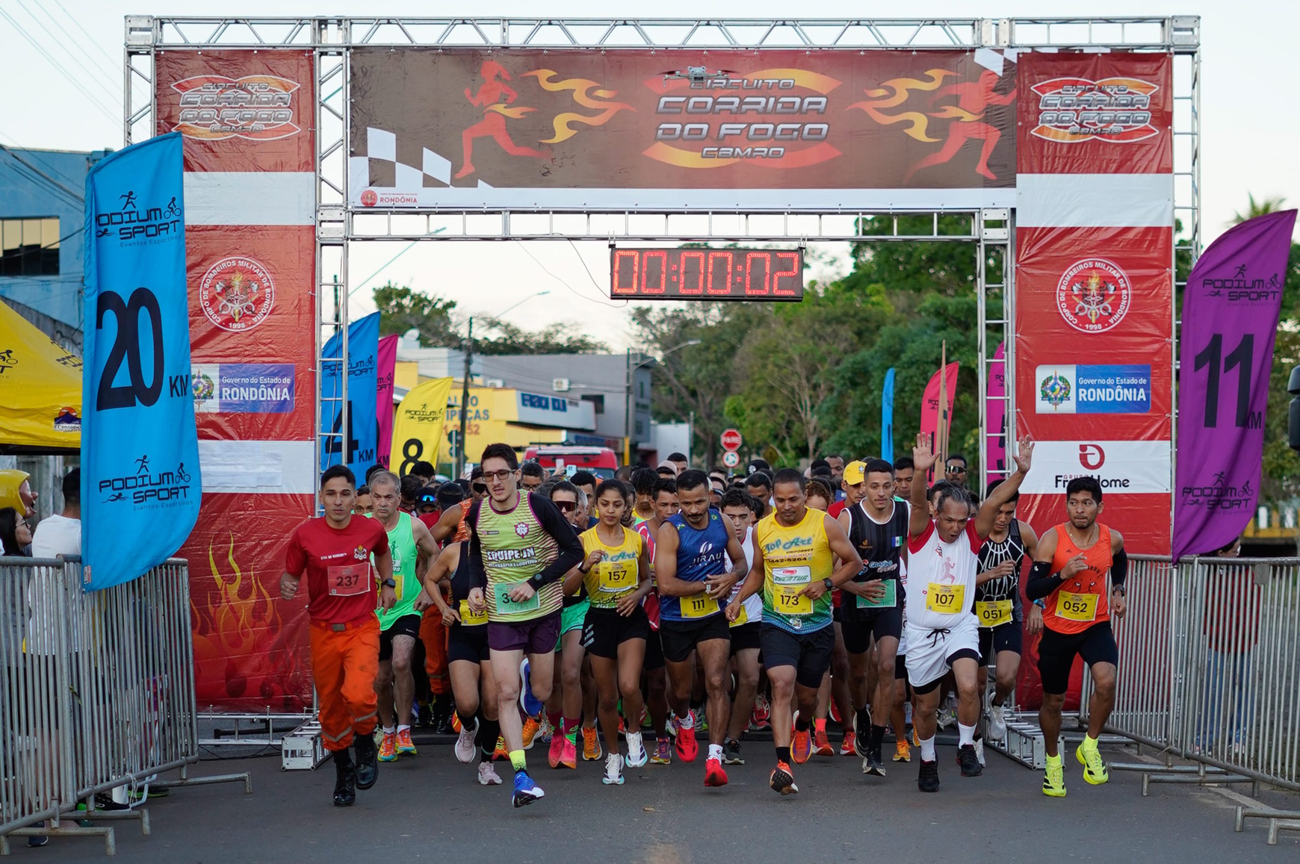 CORRIDA DO FOGO — ETAPA OURO PRETO DO OESTE: CBMRO PROMOVE EVENTO ESPORTIVO ABERTO AO PÚBLICO EM 2025
