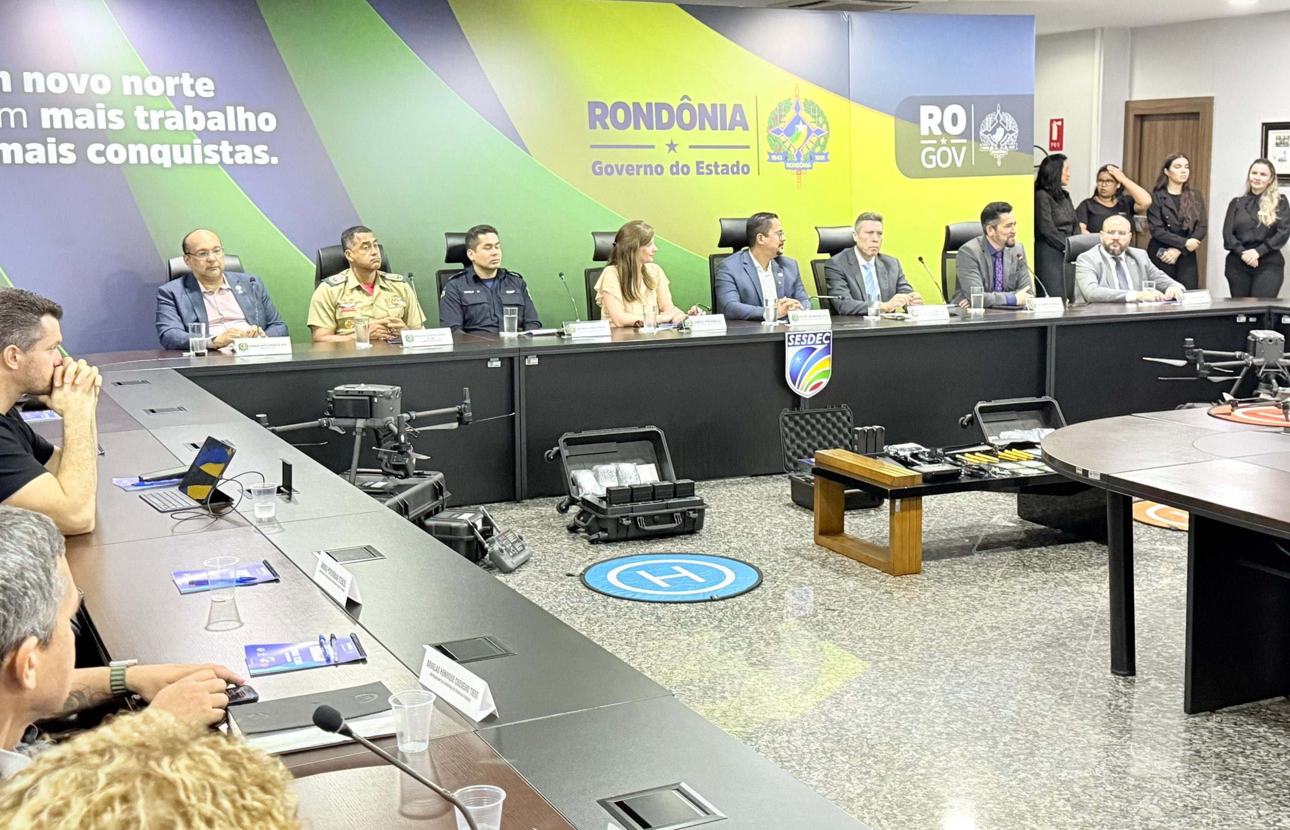 CBMRO PARTICIPA DE VISITA TÉCNICA DO FUNDO NACIONAL DE SEGURANÇA PÚBLICA QUE ACONTECE EM RONDÔNIA COM ENTREGA DE R$ 5 MILHÕES EM EQUIPAMENTOS
